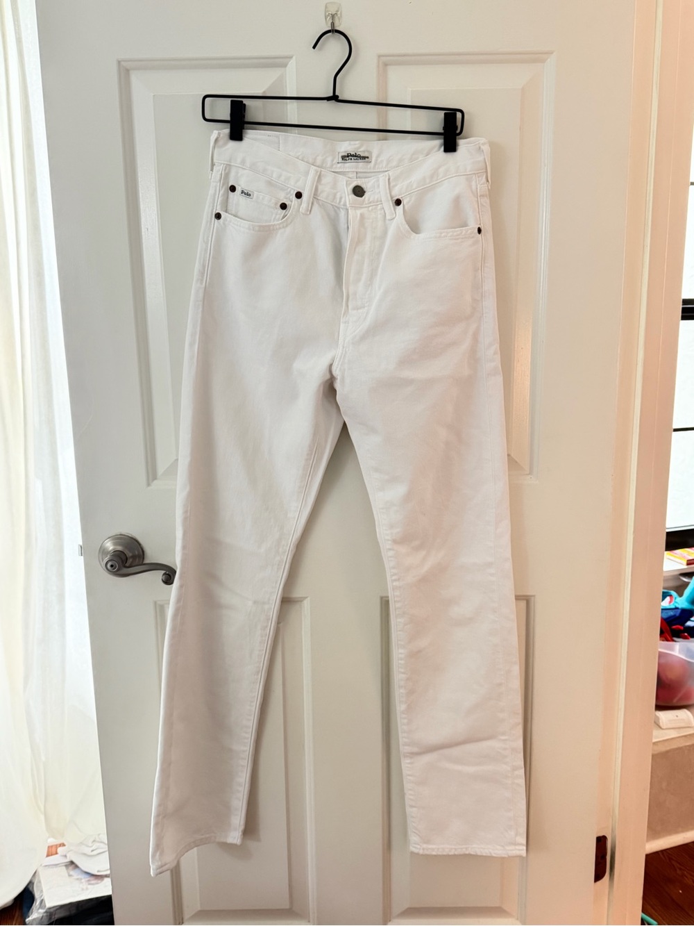 Polo Ralph Lauren Straight White Jeans - like new!